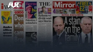 أبرز عناوين الصحف البريطانية ليوم السبت 14 فبراير 2026
