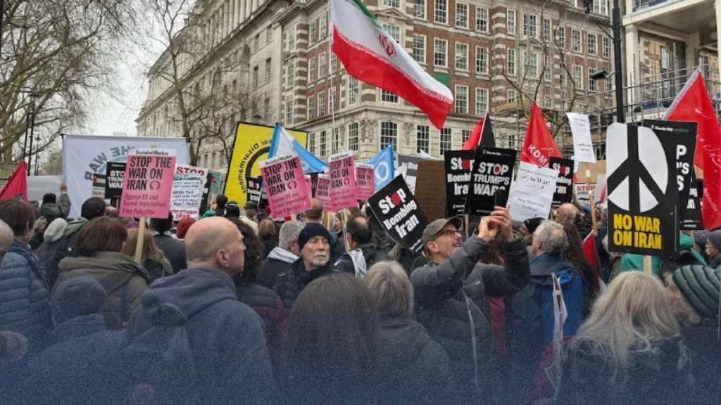 Tens of Thousands Protest in London Over the Israeli-American Aggression Against Iran and Escalating Middle East Conflict