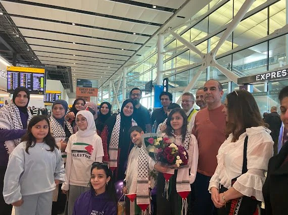 From Gaza to London: A Heartwarming Welcome for Maryam as She Begins Her Healing Journey