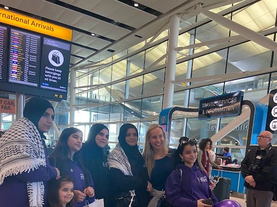 From Gaza to London: A Heartwarming Welcome for Maryam as She Begins Her Healing Journey