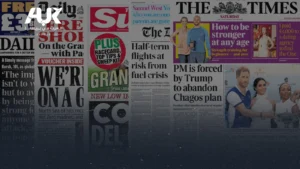 أبرز عناوين الصحف البريطانية ليوم السبت 11 أبريل 2026