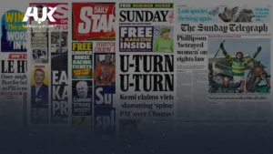 أبرز عناوين الصحف البريطانية ليوم الأحد الموافق 12 أبريل 2026