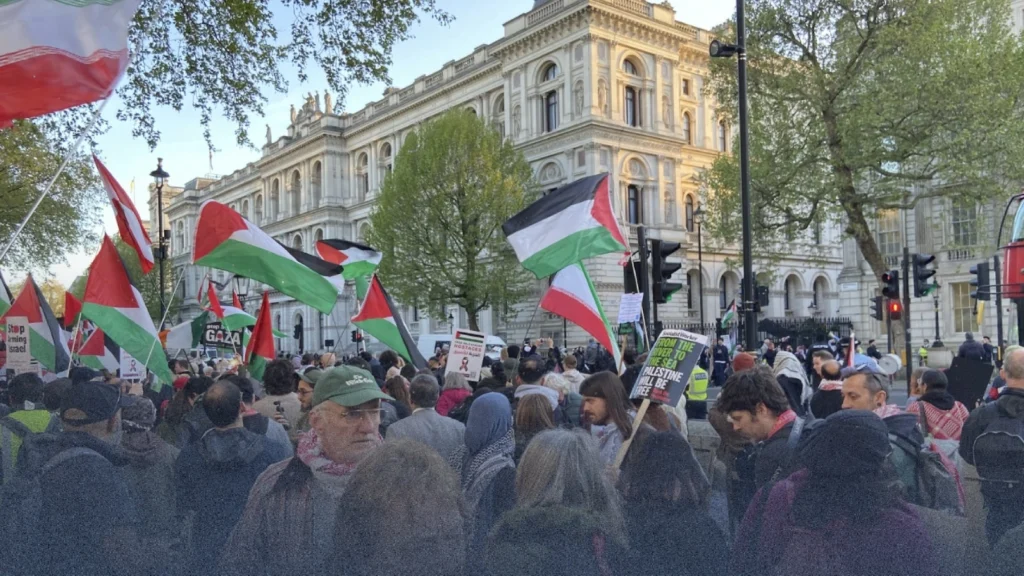 Dozens of Protests Held in Britain and Worldwide to Mark Palestinian Prisoners’ Day