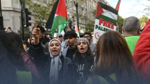 مسيرة ذكرى "النكبة الـ78" في لندن: حشد جماهيري لدعم فلسطين ومواجهة اليمين المتطرف