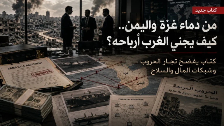 من دماء غزة واليمن.. كيف يجني الغرب أرباحه؟ كتاب جديد يفضح "تجار الحروب"