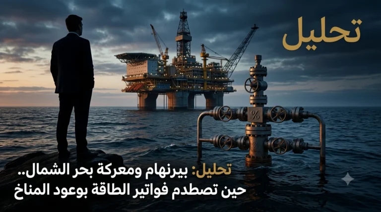 تحليل: بيرنام ومعركة بحر الشمال.. حين تصطدم فواتير الطاقة بوعود المناخ