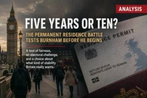 Analysis: Five Years or Ten? The Permanent Residence Battle Testing Burnham's Government Before It Begins