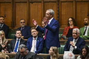 تحويلات مالية تلاحق قيادة حزب ريفورم.. فاراج وتايس يقاضيان وكالة الجريمة الوطنية Creator: House of Commons Flicker