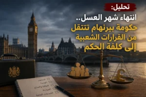 تحليل: انتهاء شهر العسل.. حكومة بيرنهام تنتقل من القرارات الشعبية إلى اختبارات الحكم