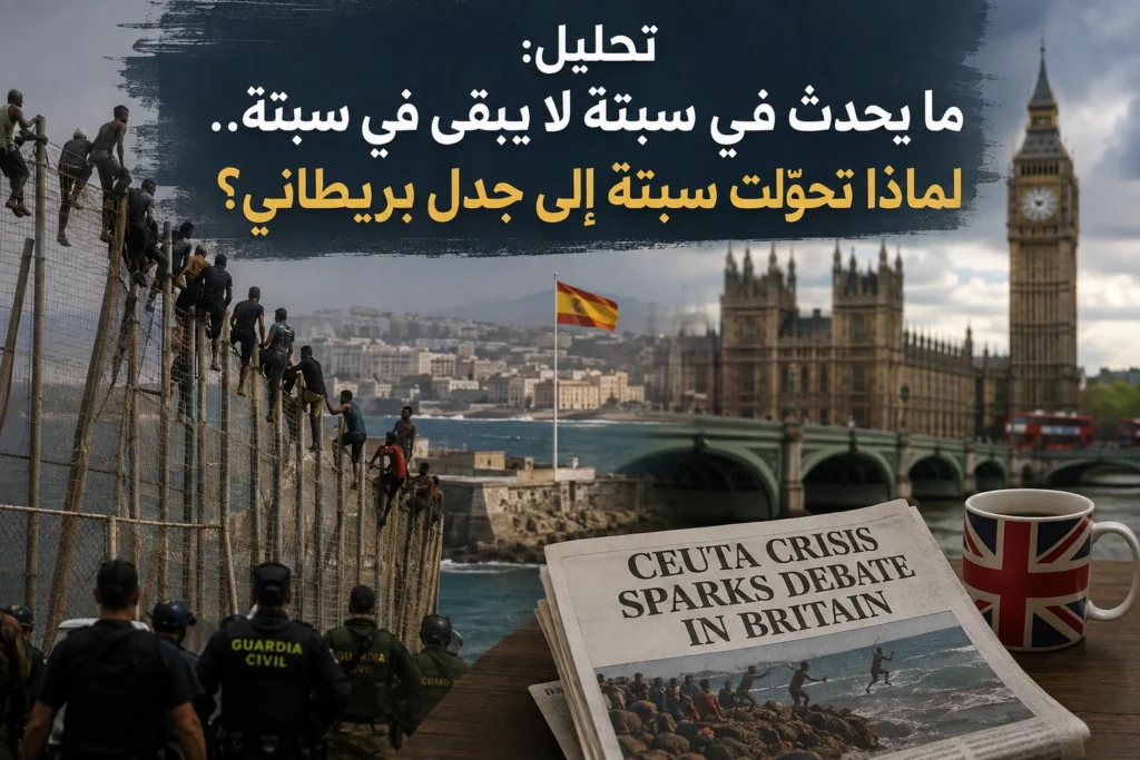 تحليل: ما يحدث في سبتة لا يبقى في سبتة.. لماذا تحوّلت سبتة إلى جدل بريطاني؟