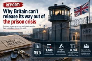 Report: Why Britain can’t release its way out of the prison crisis