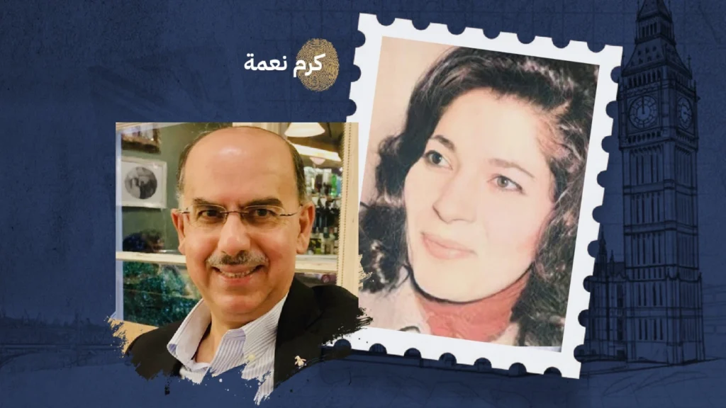 الساهر يربتُ على كتف لميعة عباس عمارة
