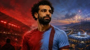 من أنفيلد إلى شواطىء البحر الأسود.. كيف أدهش استقبال محمد صلاح الصحافة البريطانية؟