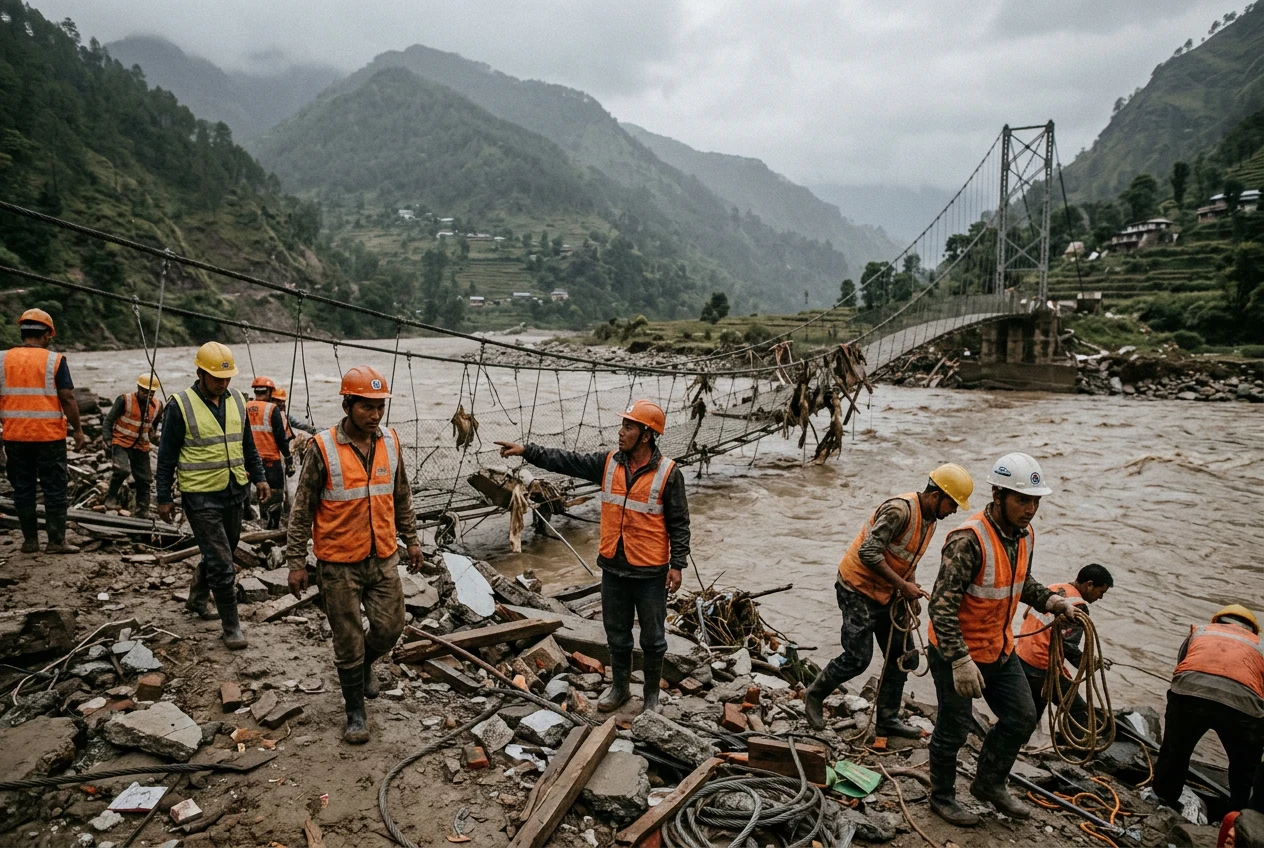 فيضانات نيبال تفرّق عائلات بريطانية عن أحبائها.. أين اختفى المفقودون؟
