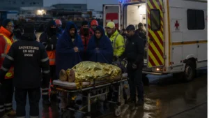 وفاة مهاجر وإنقاذ 72 آخرين من قارب صغير كان متجهًا إلى بريطانيا صورة توضيحية (AI)