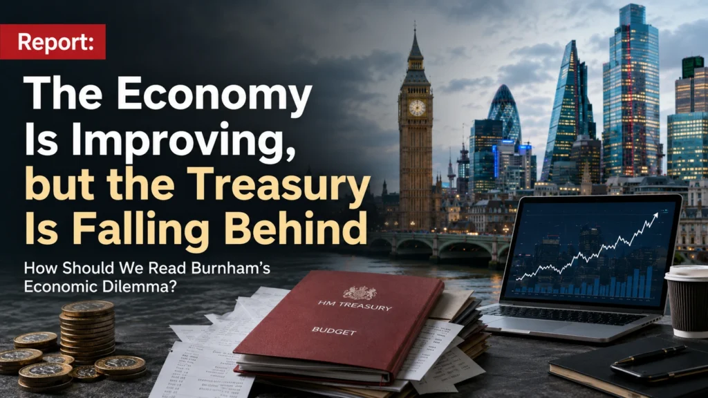 Report: The Economy Is Improving, but the Treasury Is Falling Behind – How Should We Read Burnham’s Economic Dilemma?