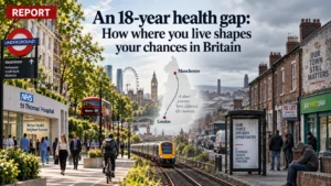 An 18-year health gap: How where you live shapes your chances in Britain