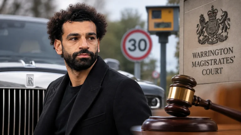 منع محمد صلاح من القيادة 6 أشهر في بريطانيا وتغريمه 1044 باوندًا.. ما القصة؟