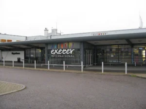Exeter International Airport by M J Richardson