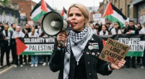 بالوما فيث: أقول لأطفالي «فلسطين حرة» كل ليلة قبل النوم