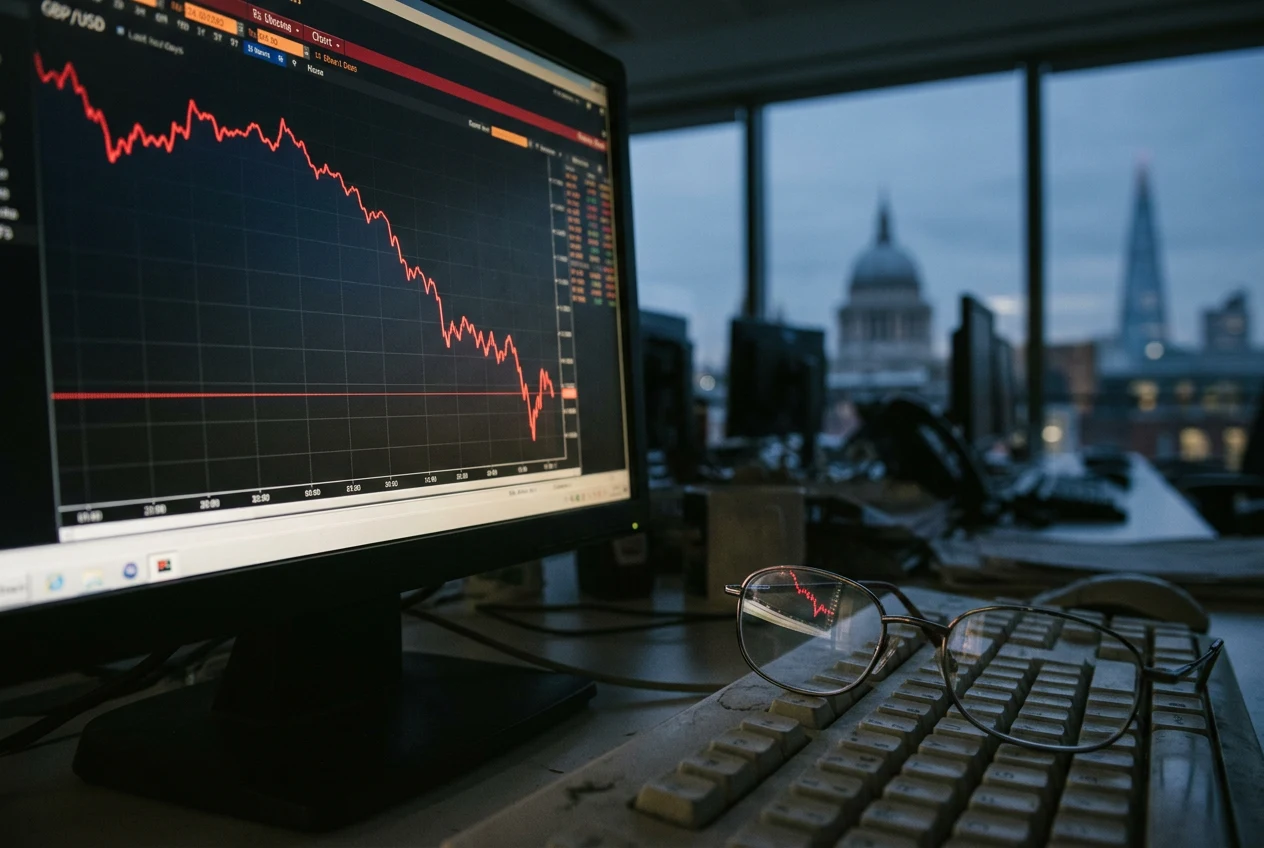 الباوند يتراجع بقوة مع قفزة أسعار النفط