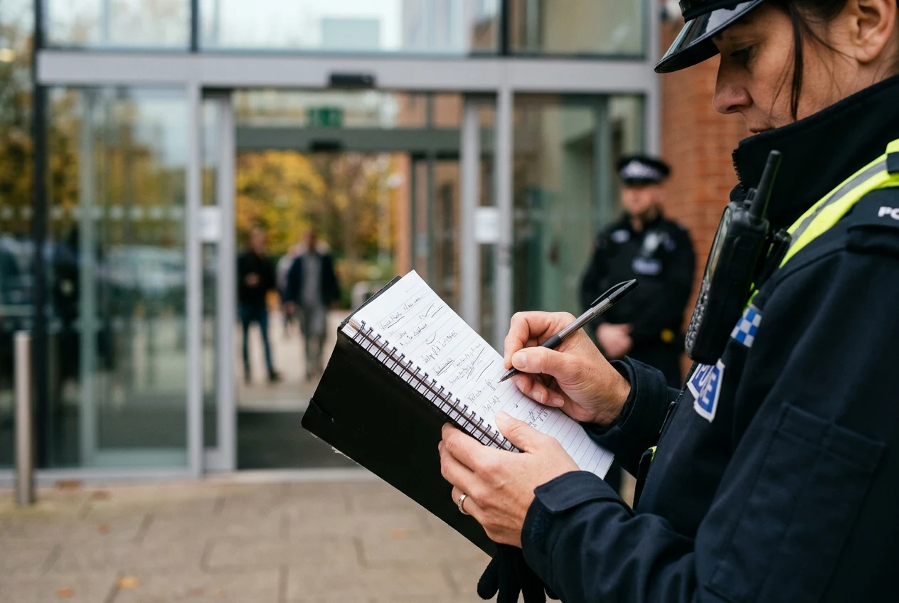 الشرطة توجّه إنذارًا مشروطًا لرجل بعد اعتداءات على محتجين بمؤتمر ريفورم يو كيه