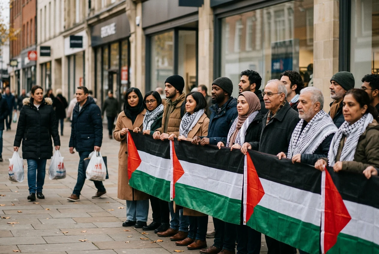 توقيف عشرات المتضامنين مع فلسطين خارج مؤتمر حزب العمال في ليفربول
