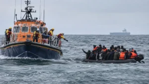احتجاجات ضد إنقاذ طالبي اللجوء تغلق مؤقتًا محطة قوارب النجاة في بورتسموث