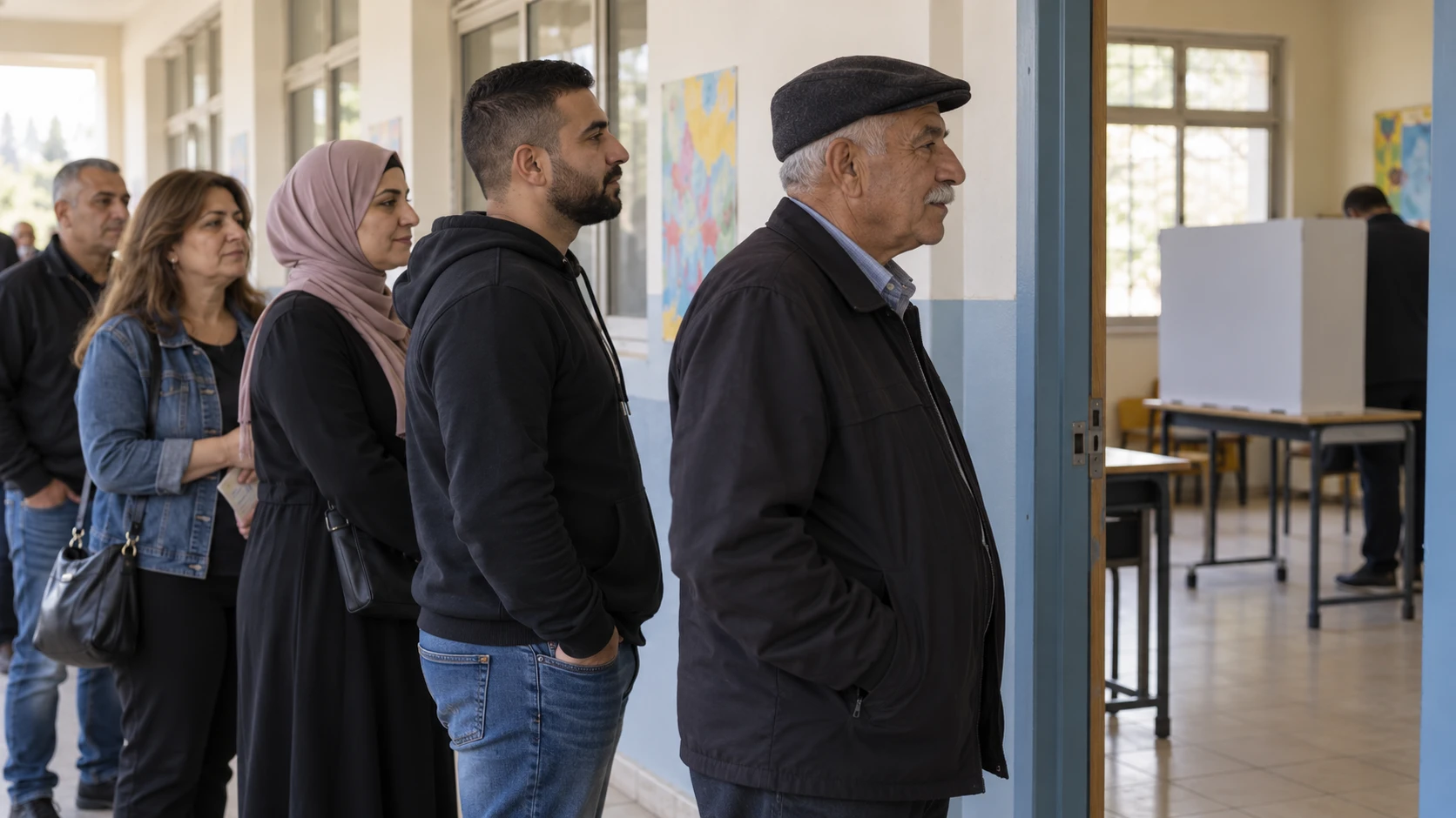 عدد من الناخبين الفلسطينيين-انتخابات الكنيست-اكتوبر 2026