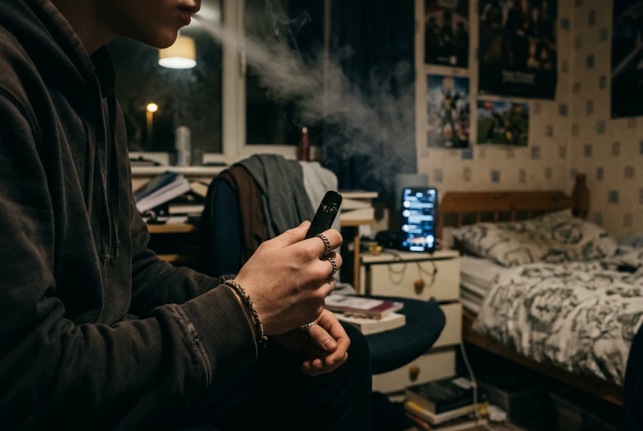 اكتشفت أن ابنك يستخدم الفيب أو يدخن؟ دليل الأهل قبل أن يتحول الفضول إلى إدمان