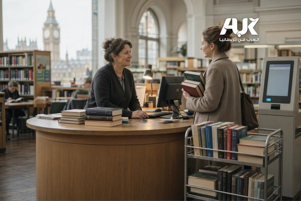 كيف تستخدم المكتبة العامة في لندن؟ دليل التسجيل واستعارة الكتب والخدمات المجانية